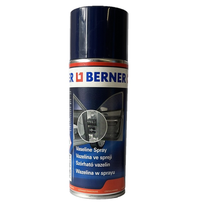 Lubrifiant spray 400ml Berner, universal, fara silicon