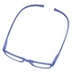 Ochelari de citit Montana MR59B, unisex, asferici, culoare albastra mata, set cu etui si stergator, +1.5