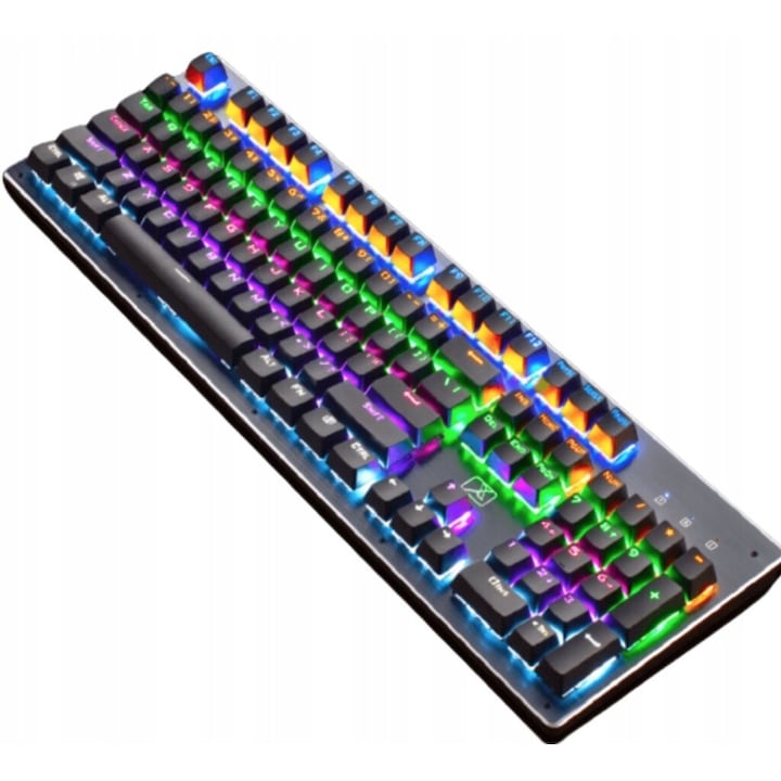 Tastatura cu mouse wireless cu baterie incorporata, reincarcabila
