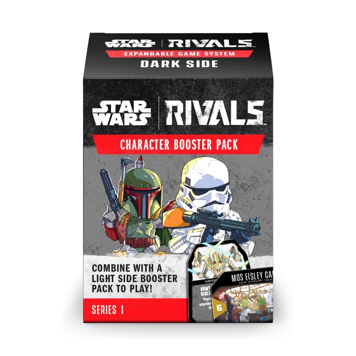 Joc de societate Funko Games SW Rivals S1 Dark Side, multicolor, 11cm, pentru 3-13 ani