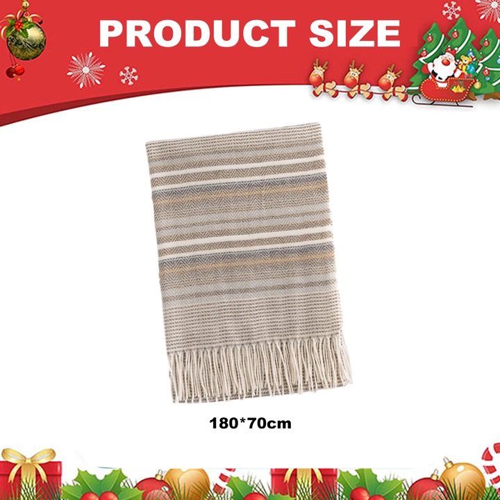 Esarfa dama Jormftte, 190x65cm, multicolor, material poliester, greutate 250g