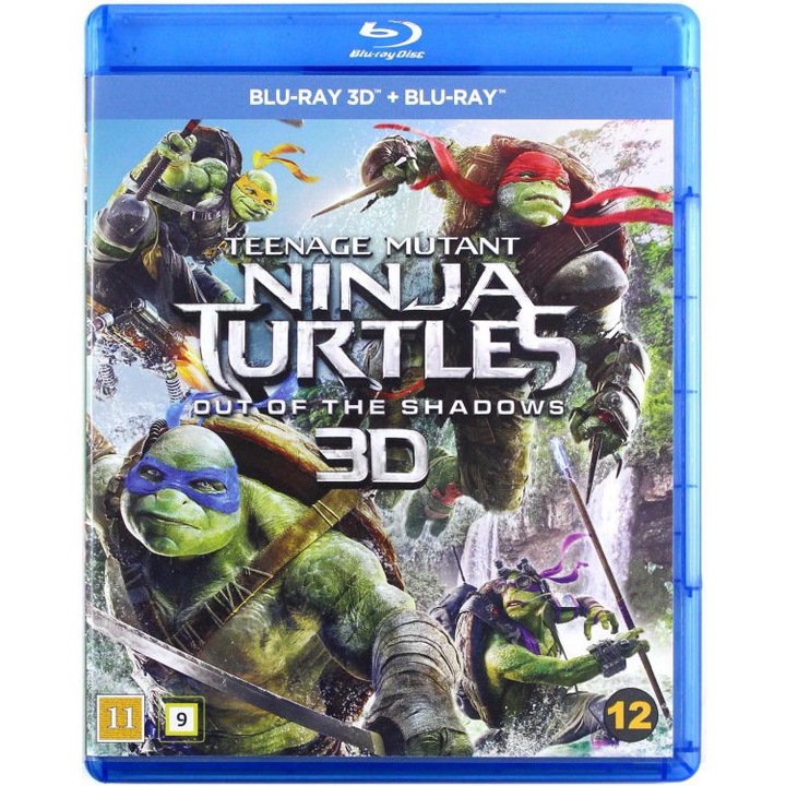 Testoasele Ninja 2 [Blu-Ray 3D]+[Blu-Ray]