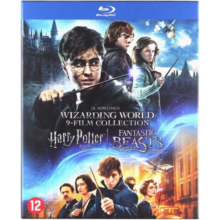 Harry Potter 1-8 / Fantastic Beasts and Where to Find Them [BOX] [9xBlu-Ray]