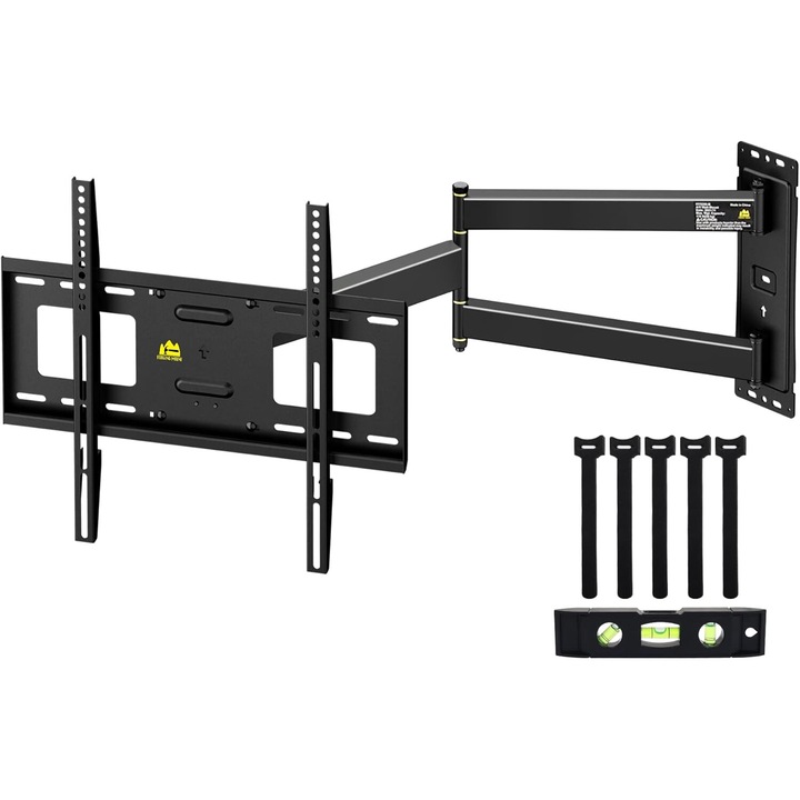 Ъглова ТВ стойка, МОНТАЖ ЗА КОВАНЕ 33", VESA 400x400, капацитет 45 кг, стенен монтаж