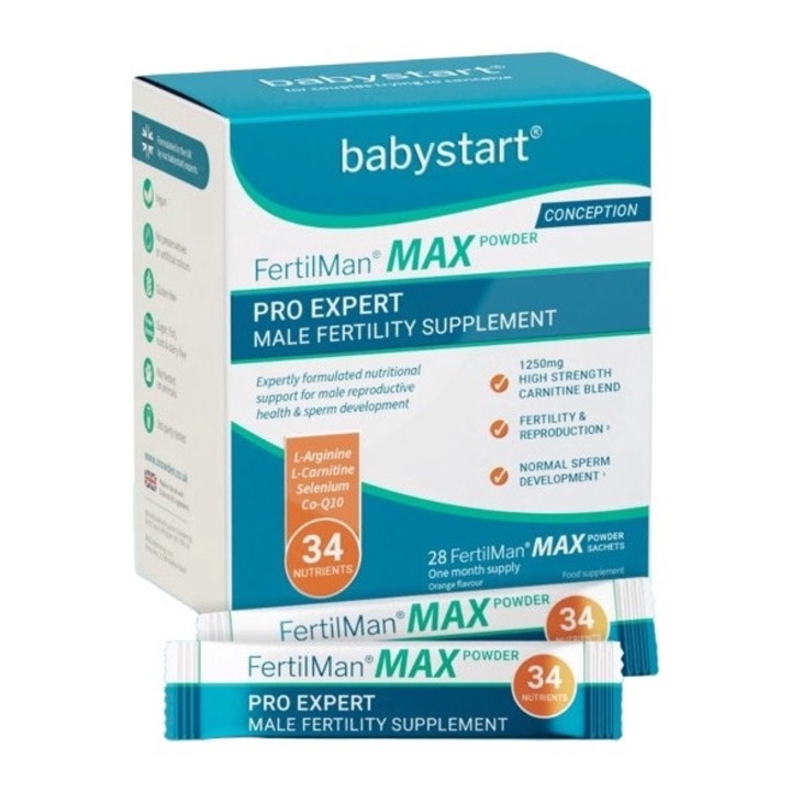 Fertil man Max, por, 28 tasak, a férfiak reproduktív egészségére