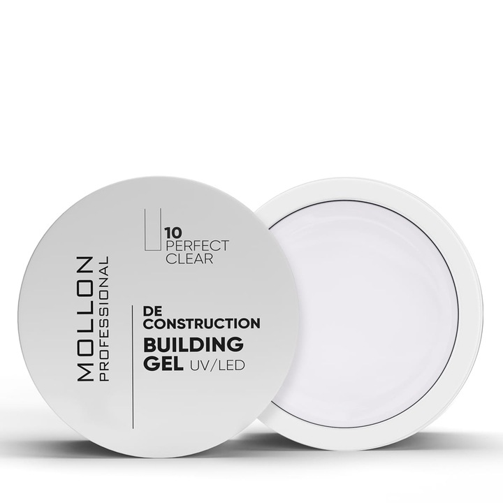 Gel de constructie, 50 ml, MOLLON, HEMA&TPO free, consistenta densa, fara acid, fara miros