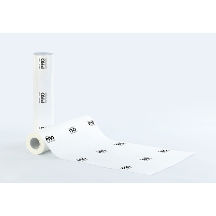 Covoras de unica folosinta pentru manichiura, Mollon PRO, 40 buc, 48x33cm, alb