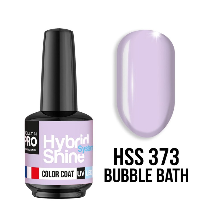 Oja hibrida MOLLON 373 Bubble Bath, violet deschis, 8 ml