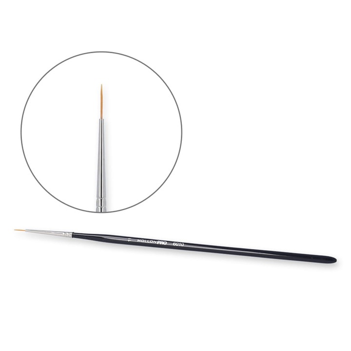 Pensula unghii, MOLLON, 11 mm, negru