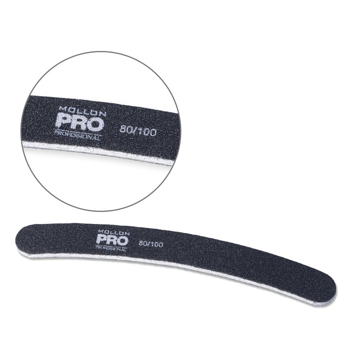 Pilnic cosmetic, Mollon PRO, banan 80/100, zmywalnic, rezistent la apa, set de 2 bucati