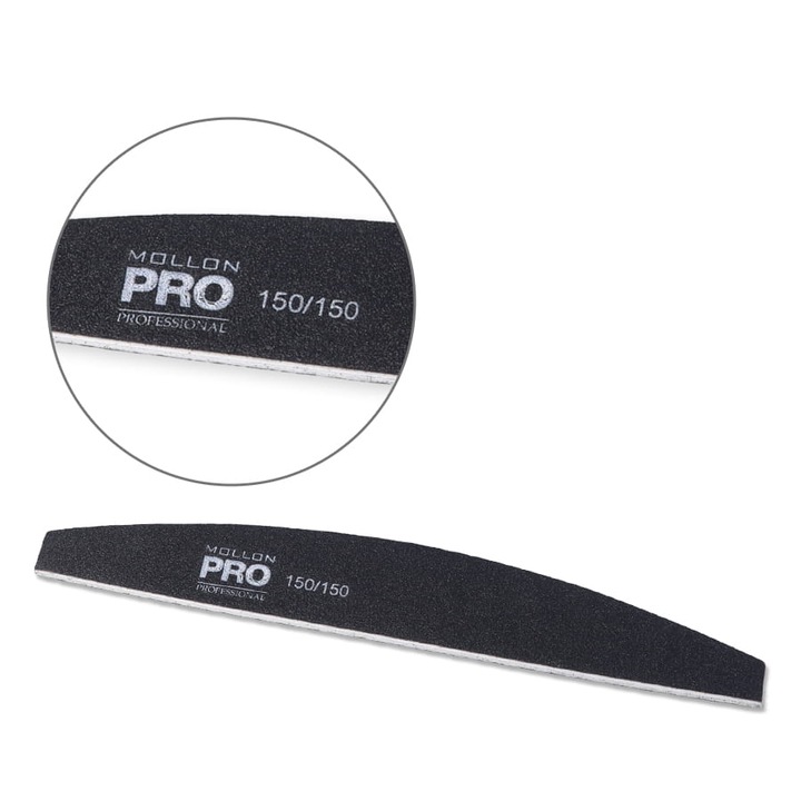 Pilnic cosmetic profesional, 150/150, pentru unghii naturale si artificiale, set 1 bucata