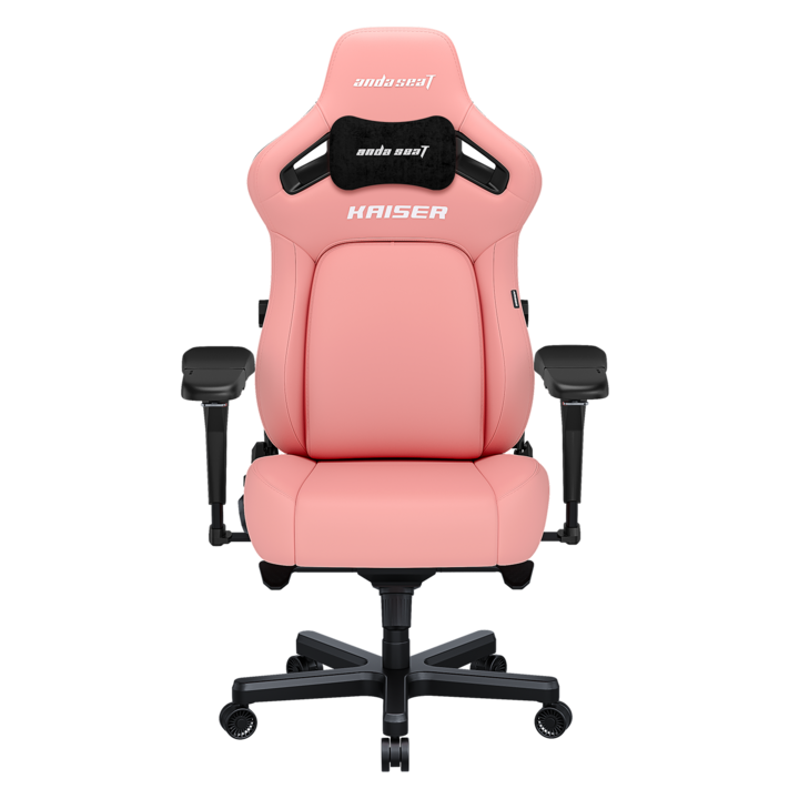 Scaun de gaming Kaiser 4 L Anda Seat din piele sintetica roz