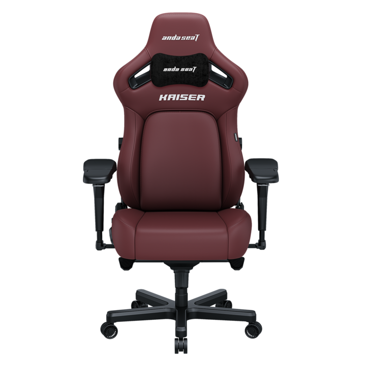 Scaun gaming Kaiser 4 L Anda Seat din piele visinie