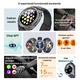 Ceas SmartWatch Premium cu ChatGPT, by VeReTech, Cadran Rotativ, Ecran Amoled de 1.43 inch, 466*466 Pixeli, IP68, Bluetooth 5.4, Spo2, Ritm Cardiac, Somn, 200 Moduri Sport, Comenzi Vocale prin AI, Apeluri Vocale, Notificari Social Media, Verde/Gri
