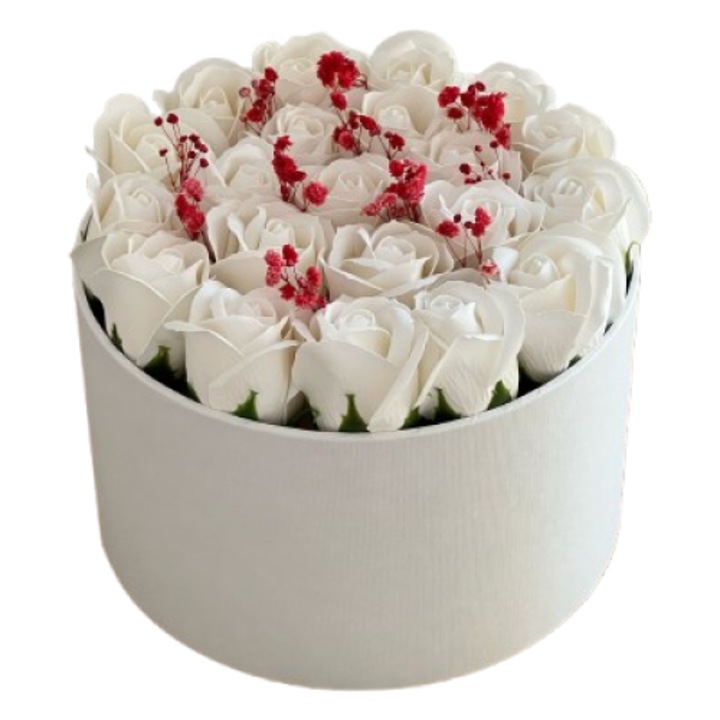 Сапунени Рози, Ароматна, Бяла