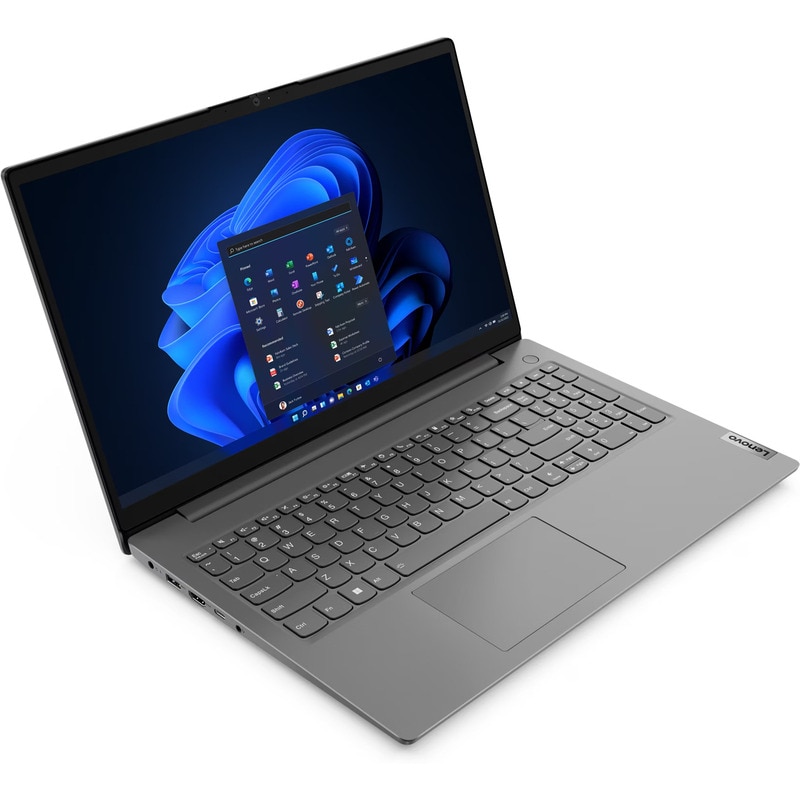 Laptop Lenovo V15 G4 ABP cu procesor AMD Ryzen™ 7 7730U pana la 4.5GHz, 15.6" Full HD, IPS, 12GB DDR4, 250 GB SSD, Video Integrated AMD Radeon™ Graphic, No OS, Business Black