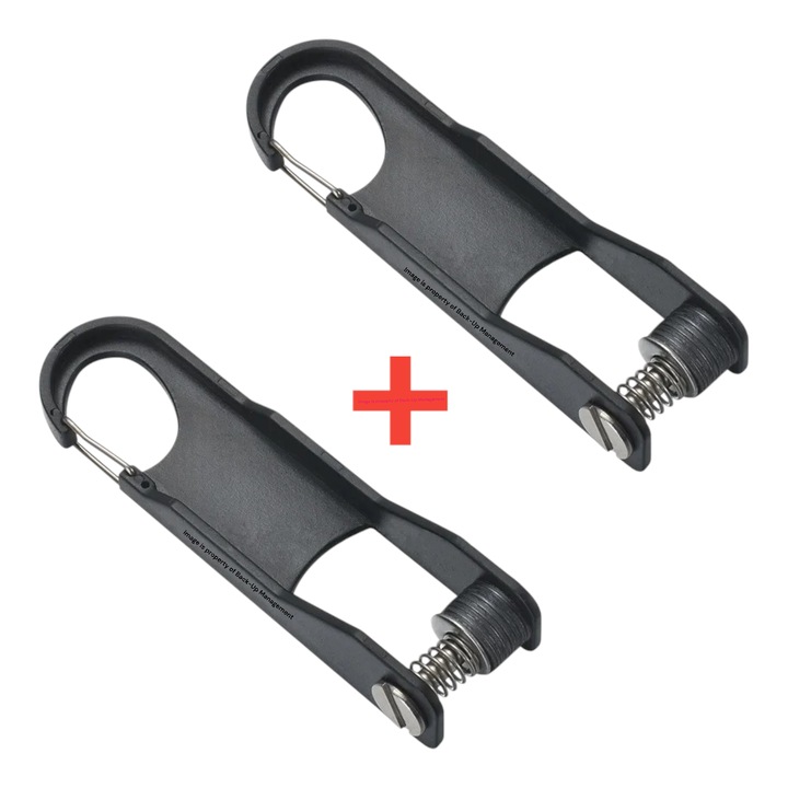 2db kulcstartó készlet, fekete, szélessége 2,5 cm, hossza 10 cm, övre rögzíthető, zsinór, hátizsák