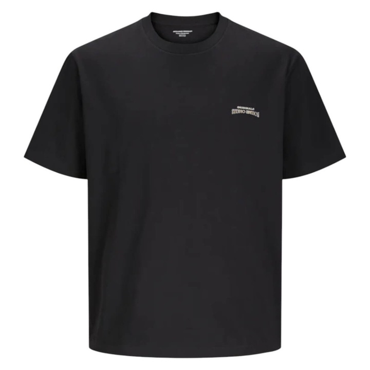 Tricou JACK &JONES Lucca Graphic 42017, Negru