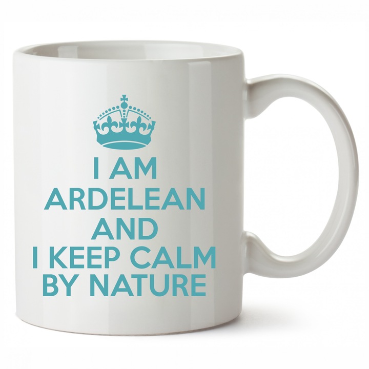 Персонализирана чаша I Am Ardelean And I Keep Calm By Nature