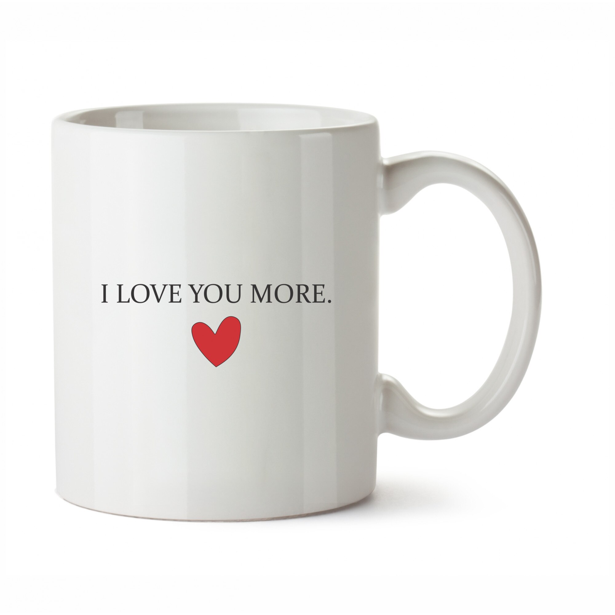 Cana Personalizata I Love You More