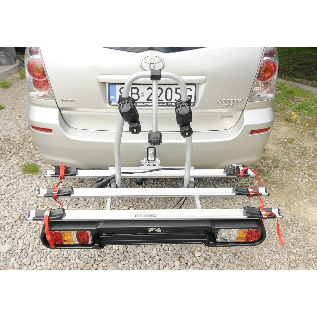 Porte-vélos Attelage Project Tilting 2 - Pour 2 Vélos, Système Inclinable - Fixation Sur Attelage