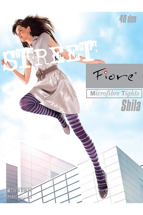 Ciorap FIORE Shila 40 Den, Gri