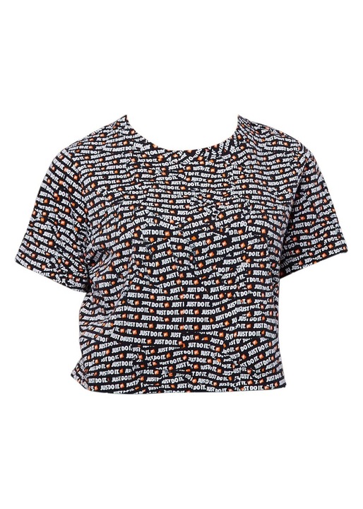 Tricou dama Nike, Just Do It, negru, bumbac, M INTL