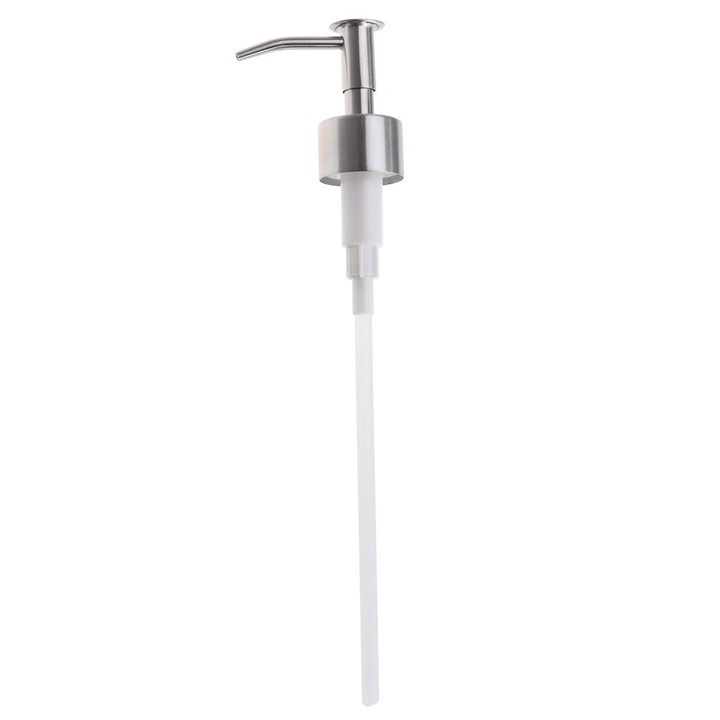 Dispenser pentru sapun, inox, capac elegant, 28mm, 24x2.7x2.7cm, multicolor