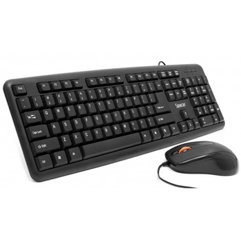 Kit tastatura si mouse USB Spacer SPDS-S6201 Kit tastatura si mouse USB Spacer SPDS-S6201