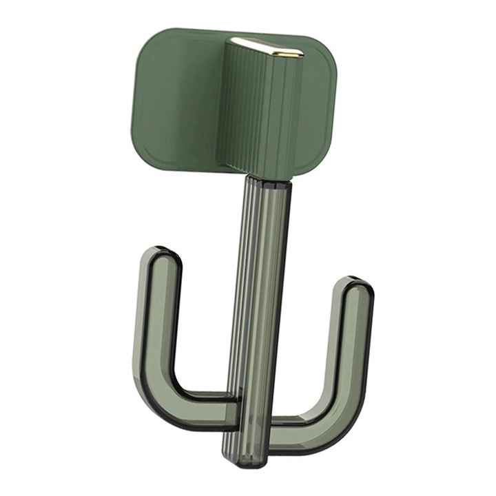 Стенен шкаф за обувки, органайзер за обувки, със залепващ монтаж, за съхранение на кемпер, сребрист