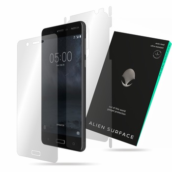 Folie Alien Surface, Nokia 5, protectie ecran, spate, laterale Folie Alien Surface, Nokia 5, protectie ecran, spate, laterale