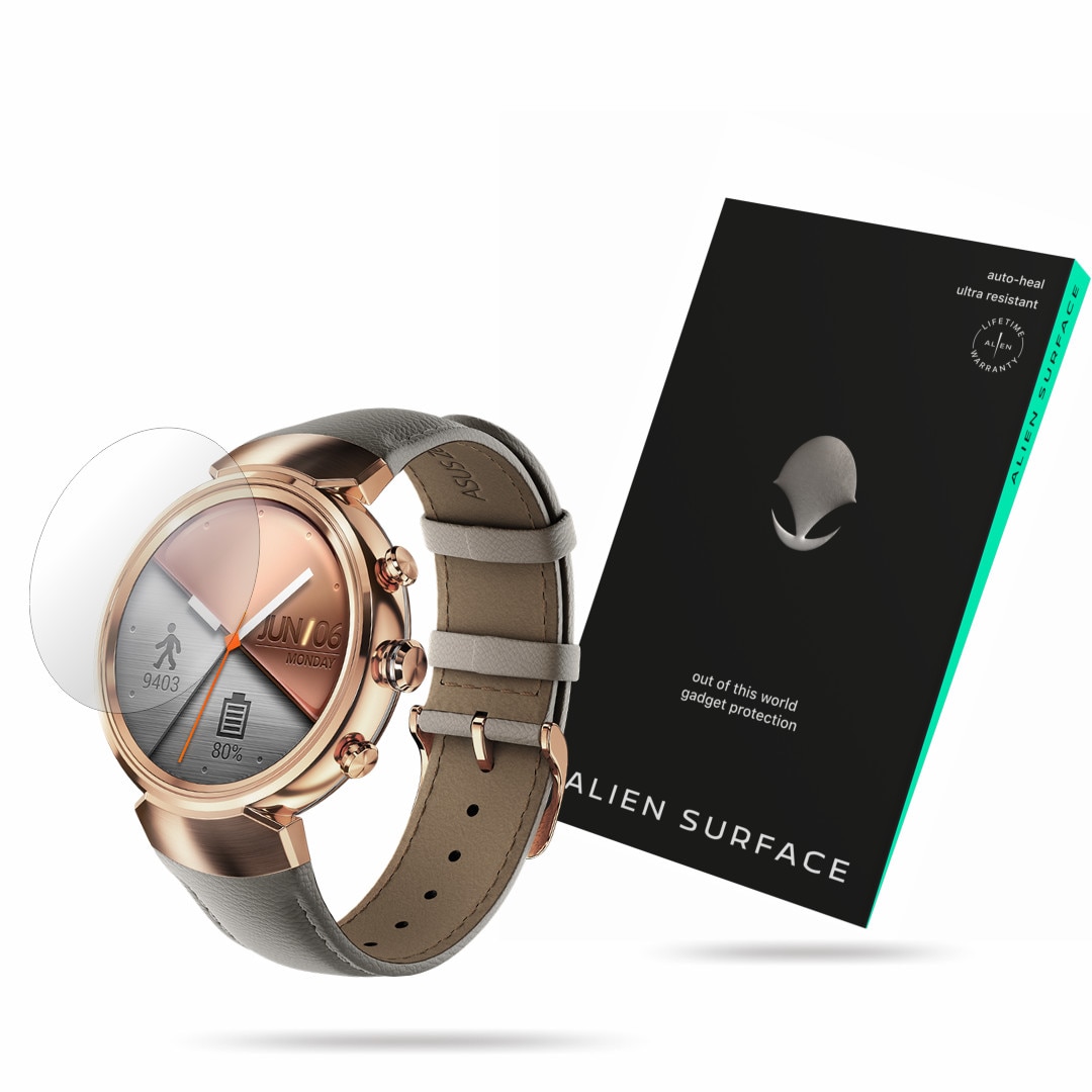 Folie Alien Surface, Asus Zenwatch 3 WI503Q, protectie ecran 1+2 Rezerve