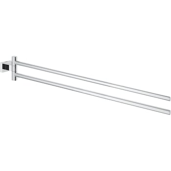 Suport prosop Grohe Essentials Cube, 2 brate, 450 mm, fixare ascunsa, Crom Suport prosop Grohe Essentials Cube, 2 brate, 450 mm, fixare ascunsa, Crom