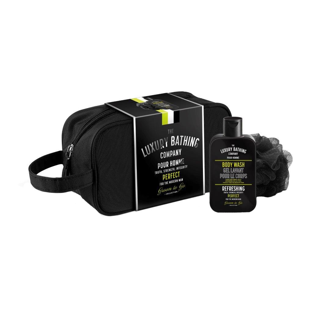 Set cadou In the Bag Sac : Crema de dus, 200 ml + floare de baie