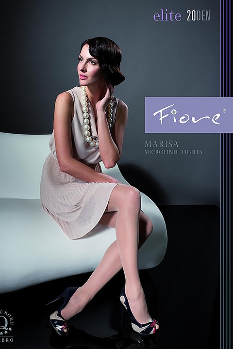 Ciorap FIORE Marisa 20 Den, Negru