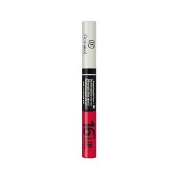 Ruj rezistent la transfer Dermacol 16H Lip Colour, 4 Ruj rezistent la transfer Dermacol 16H Lip Colour, 4