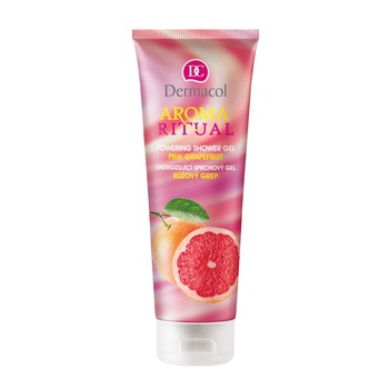 Gel de dus Dermacol Aroma Ritual cu aroma de Pink Grapefruit, 250 ml Gel de dus Dermacol Aroma Ritual cu aroma de Pink Grapefruit, 250 ml