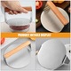Presa pentru burgeri din otel inoxidabil si lemn, 16x15x8.5cm, argintie