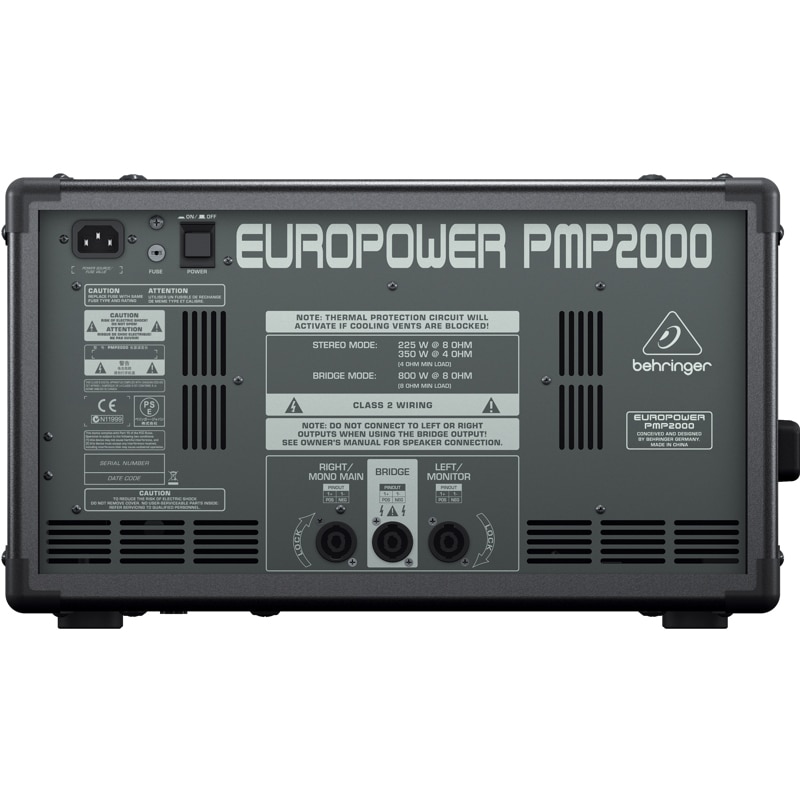 Mixer Amplificat BEHRINGER Europower PMP2000 - eMAG.ro