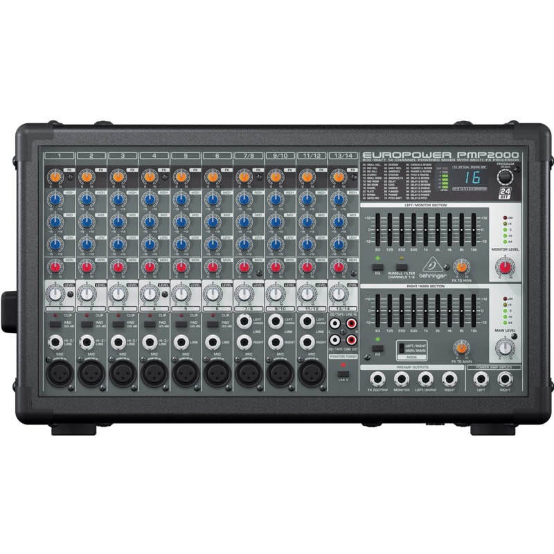 Mixer Amplificat BEHRINGER Europower PMP2000 - eMAG.ro