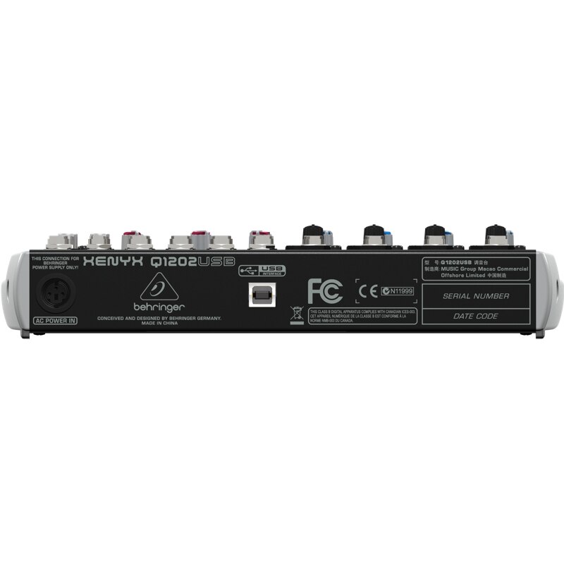 Behringer Q1202USB パワードミキサー Amazon | Behringer q1202usbミキサー12-channel | ミキサー | 楽器