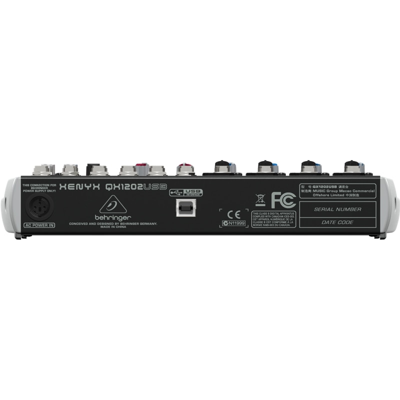 Behringer XENIX QX1202USB ベリンガー Mixer Analog BEHRINGER Xenyx QX1202USB - eMAG.ro