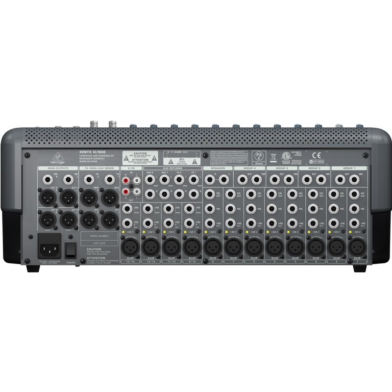 Mixer Audio Analog BEHRINGER Xenyx Xl1600 eMAG.ro