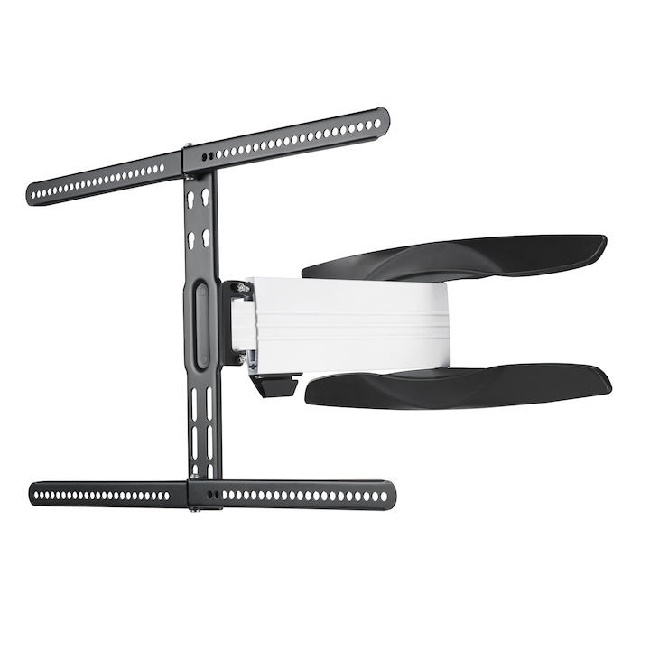 Стенна стойка за TV Hama 118634, Регулируема, За извит телевизор, 65", Черна