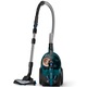 Philips PowerPro Expert FC9744/09 porzsák nélküli porszívó, 900 W, Power Cyclone 8 technológia, TriActive+ szívófej, Allergy Lock rendszer, Digitális teljesítményszabályozó funkció, H13 antiallergén szűrő, Teleszkópos cső, Zöld/Fekete