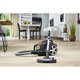 Philips PowerPro Expert FC9744/09 porzsák nélküli porszívó, 900 W, Power Cyclone 8 technológia, TriActive+ szívófej, Allergy Lock rendszer, Digitális teljesítményszabályozó funkció, H13 antiallergén szűrő, Teleszkópos cső, Zöld/Fekete