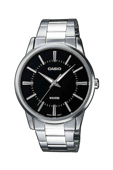 Casio, Часовник от неръждаема стомана, Сребрист