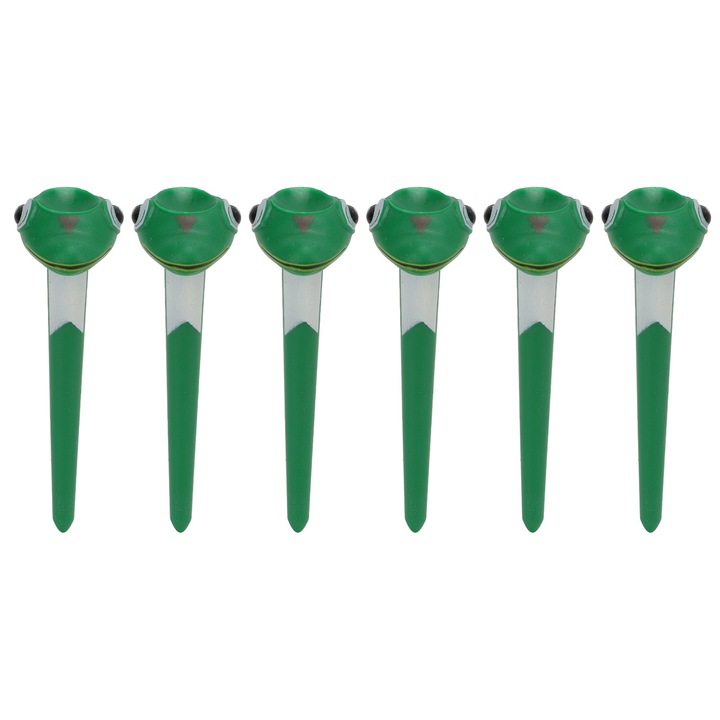 Set 6 Teuri Golf, Enforose, plastic, 7cm, Verde