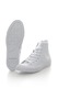 Converse, Tenisi mid-high de piele Chuck Taylor All Star, Unisex, Alb
