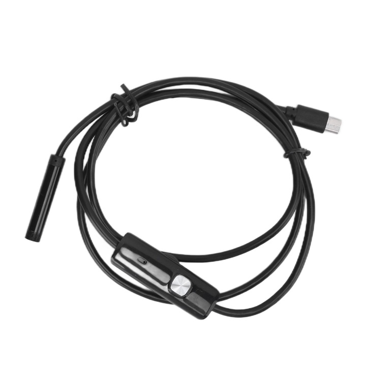Camera endoscopica Enforose AN97-7, 7mm, IP67, 6 LED-uri ajustabile ...